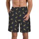 thumbnail image 1 of Balery Christmas Deers Traje de Baño Estilo Hawaiano para Hombre, Shorts de Secado Rápido con Bolsillos-Small, 1 of 6