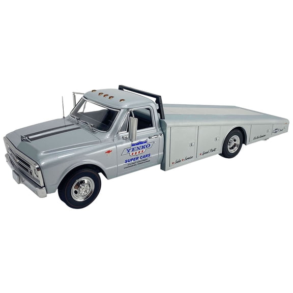 1967 Chevrolet C-30 Ramp Truck "Yenko Super Cars" Silver Metallic Limited Edition to 248 pieces 1/18 Diecast Model Car by ACME