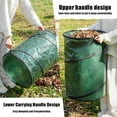 thumbnail image 4 of Trash Can Camping Essentials , 26.4-Gal Collapsible Outdoor Portable Pop-Up Trash Cans for Parties, Laundry Hamper(1-Pack), 4 of 7