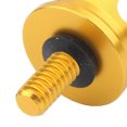 thumbnail image 3 of Pernos de Tornillo de Asiento de Aluminio Sunnimix Estilo Corona de Motocicleta de 1/4 para Harleys Golden, 3 of 7
