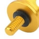 thumbnail image 3 of Pernos de Tornillo de Asiento de Aluminio Sunnimix Estilo Corona de Motocicleta de 1/4 para Harleys Golden, 3 of 7