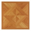 Achim 12"x12" 1.2mm Peel & Stick Vinyl Floor Tiles 45 Tiles/45 Sq. ft. Classic Light Oak Diamond Parquet