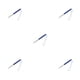 thumbnail image 3 of sweethay Punteros de pizarra electrónica, bolígrafo telescópico para profesores, festuca de enseñanza de acero inoxidable para escuela, Type2 NO2, 3 of 6