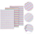 thumbnail image 6 of Toyandona Colorful Birthday Wrapping Paper 70x50cm 3 Rolls per Set Creative Design, 6 of 7