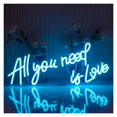 thumbnail image 3 of All You Need Is Love Letrero De Neón Para Decoración De Pared Luz Propuesta De Boda Confesión Fiesta En Casa Lámpara De Habitación Romántica 50cm×21cm, 3 of 7