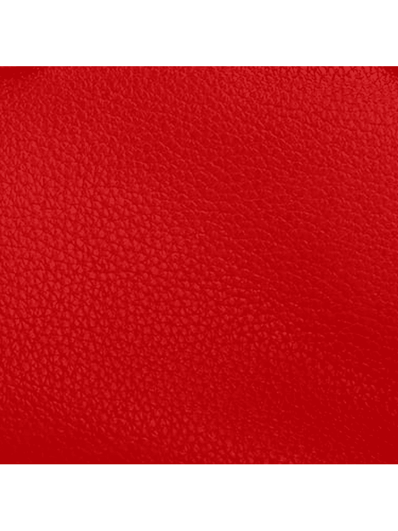 Free Assembly Women's Faux Leather Clutch Handbag, Red Engine