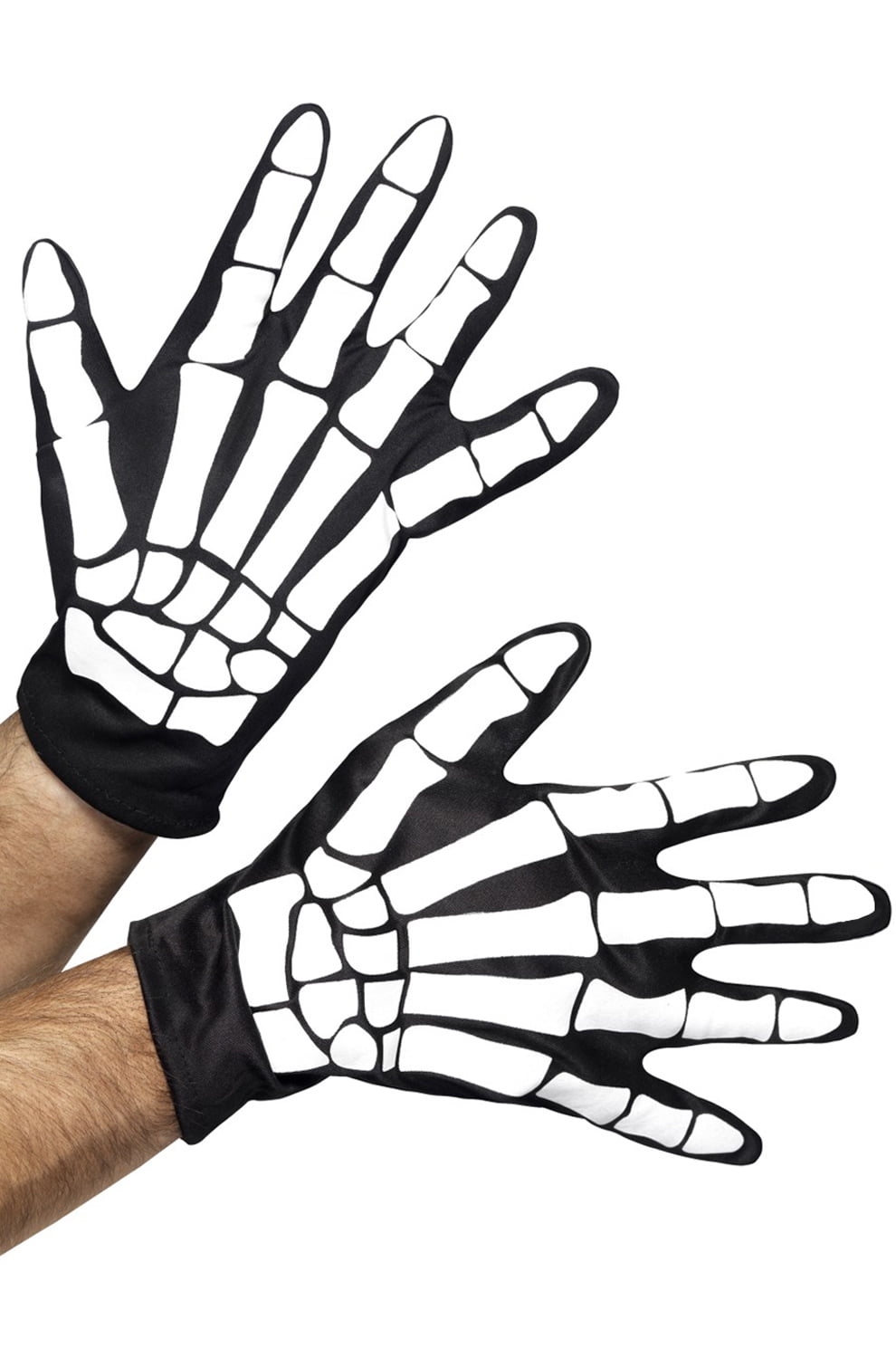 Skeleton Print Gloves