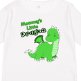 thumbnail image 4 of Inktastic Mommy's Little Dragon Boys or Girls Long Sleeve Toddler T-Shirt, 4 of 5