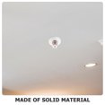 thumbnail image 5 of KAKOWELY 12pcs Universal Plastic Fire Sprinkler Cover Plate - Detachable Design For Easy Maintenance High-Temperature Resistant For Home Industrial Office,2.48X"X2.48"X0.39", 5 of 5