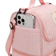 thumbnail image 4 of Fashionable Diaper Backpack for Moms Large Capacity baby care Bag Spacious & Stylish Diaper Bag Upgrades for Parents White, 4 of 5