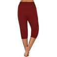 thumbnail image 4 of Diufon Women's 2pc Sweatpants Plus Size Capris Pants Elastic Waist Drawstring Pants with Pockets, 4 of 7