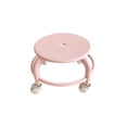 thumbnail image 2 of tumgatte Swivel Wheel Stool Home Plastic Casters Low Stool Living Room Movable Seat for Shoe Changing Sitting Craft Work 10.2x10.2x7.9 Inch, 2 of 6