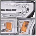 thumbnail image 5 of PIT66 Fit For 2015-2017 Ford F-150 Clear Lens Chrome Housing Headlights Headlamps 1 Pair, 5 of 9
