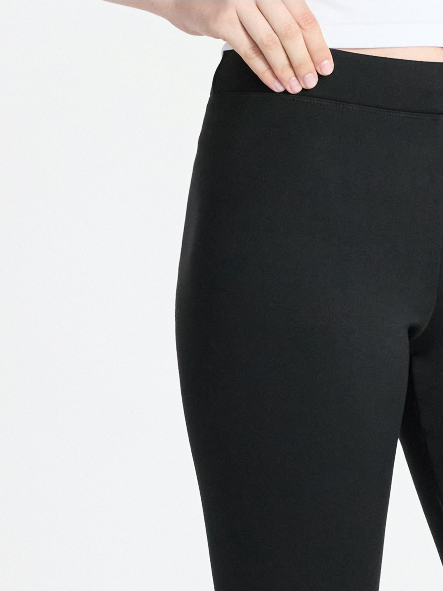 No Boundaries Faux Fur Lined Sueded Leggings, 31'' Inseam, Women's
