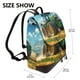 thumbnail image 2 of Fotbe Green Tractor Field Mochila Bolso con Estampado para Mujer, Mochila Antirrobo de Nylon Impermeable, Bolsa Ligera de Hombro, 2 of 4