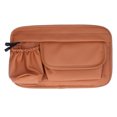 thumbnail image 1 of Bolsa de almacenamiento impermeable organizador de cuero artificial marrón zhang ming para Vespa gts300 GTS LX LXV, 1 of 5