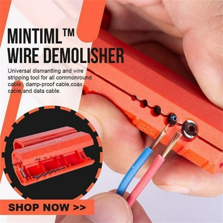 

Multifunctional Electrician s Wire Stripper Rotary Cable Stripper For Fast Wire Stripping Christmas Halloween Decorations Outdoor Led Lights Home Decor Kitchen Essentials XYZ 17170