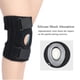 thumbnail image 4 of Profesional Rodilleras de Silicona, Transpirable, antivibración, Alivio de la Artritis de la Rodilla, Adecuado para el fútbol, Ejercicio Diario(Derecha) Amonsee No, 4 of 7