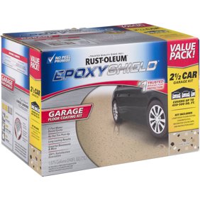 Floor Coating Kit 1 Gal Epoxy Clear Rust Oleum 292514 Walmart Com