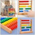 thumbnail image 6 of BESTSKY Educational Abacus for Kids Arithmetic Rack Wooden Counting Toy Counting Frame Toy Digital Educational Tool for Children Kids, 6 of 7