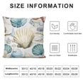 thumbnail image 5 of Nawypu  Nautical Coastal Throw Pillow Covers Ocean Themed Beach Seashell Coral Starfish Pillows Case Soft Cushion Covers for Outdoor Sofa Home Decor, 5 of 5