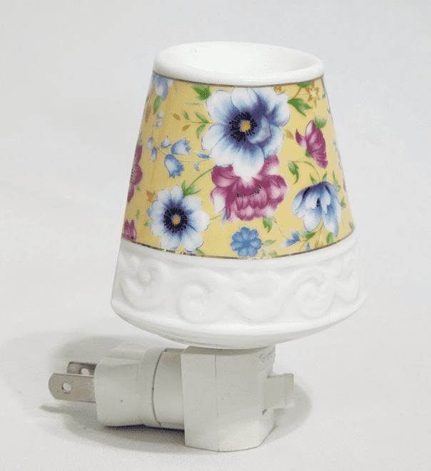 83049 Guangli Ceramic Plug In Night Lamp Oil Warmer Lamp