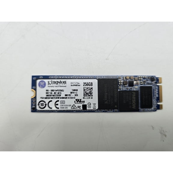 KINGSTON 256GB SATA M2 SSD SOLID STATE DRIVE - BLUE