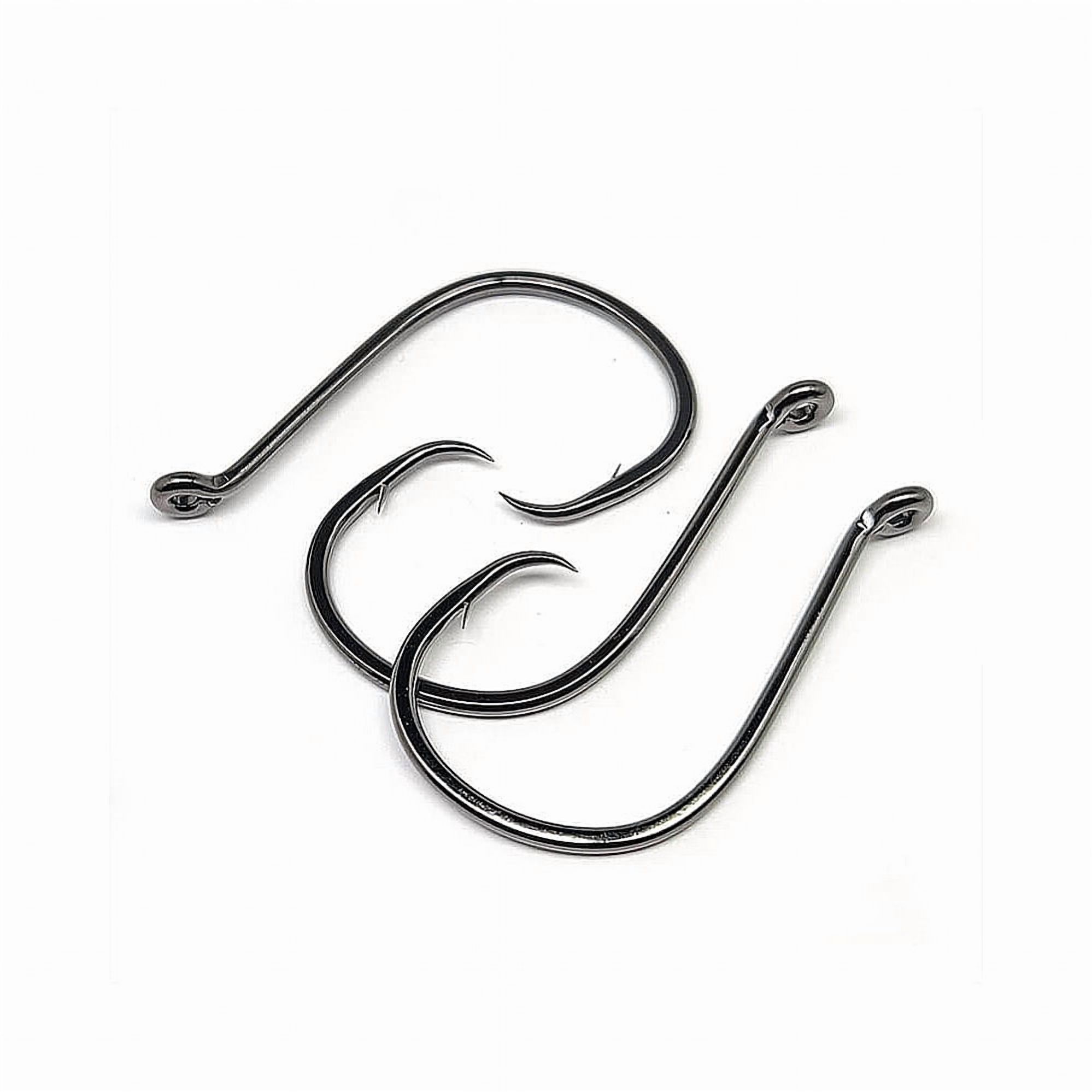 Gamakatsu Octopus Circle In-Line Hooks - Non-Offset, Size 6/0, 25 Pack, For Live Bait Fishing