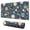 Pioneer Flower Floral-2, variant on Long Mouse Pads for Desk,Pioneer Flower Floral Print Pattern Desk Mats on Top Of Desks, Desk Mouse Pad Extra Large with 3mm Non-Slip Base and Stitched Edge for Gaming,Office,Work,Home 31.5"x11.8"