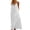 D163/White, variant on Afdoent Women's Dresses Long Sleeve V Neck Backless Maxi Dress For Oversized Loungewear Robe Casual Home Dress With Side Slits Travel Outfits