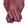 thumbnail image 5 of Wristed Zipper Leather Gloves, 5 of 6