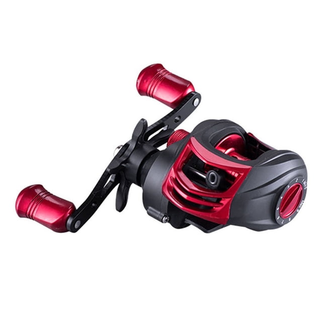 Fishing Reel Baitcasting Reel LY Ultralight Left Right Hand Metal Spool 7.2:1 Bearing Bait Finesse Casting Reels ,Rigid Aluminum Skeletal Frame