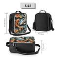 thumbnail image 2 of Fotbe Colorful Koi Fish Art Lonchera Bolsa de Almuerzo para Hombres y Mujeres, Lonchera de Gran Capacidad, Bolsa de Almuerzo Reutilizable, Bolsa Térmica Aislante, 2 of 7