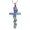 Colorful, variant on Snake Cross Cremation Necklaces Animal Serpent Urn Pendant Cross Memorial Pendant Religion Pray Keepsake Gift Perfect Daily Necklace