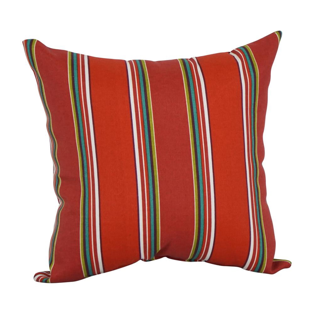 Blazing Needles Square Outdoor Throw Pillow, 17", Bonfire Sierra 4 Count