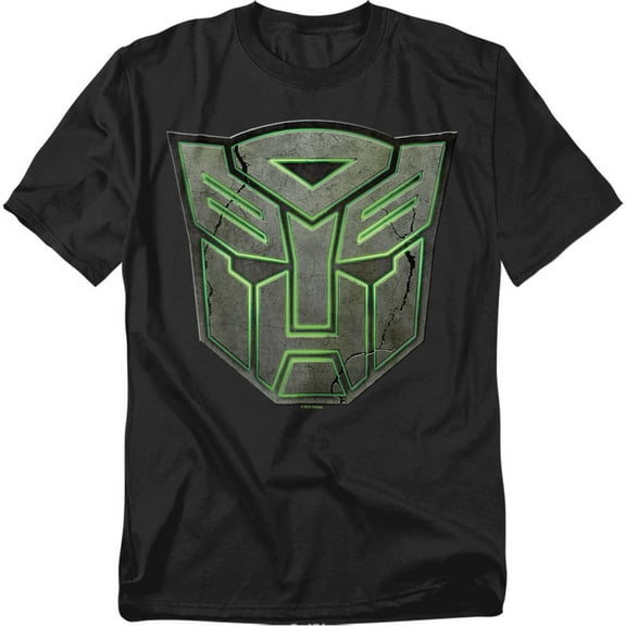 Transformers T-Shirt Glowing Autobot Logo Unisex Graphic Tee for Men & Women