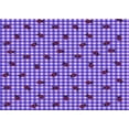 thumbnail image 1 of Ahgly Company Indoor Rectangle Patterned Purple Amethyst Purple Area Rugs, 5' x 7', 1 of 6