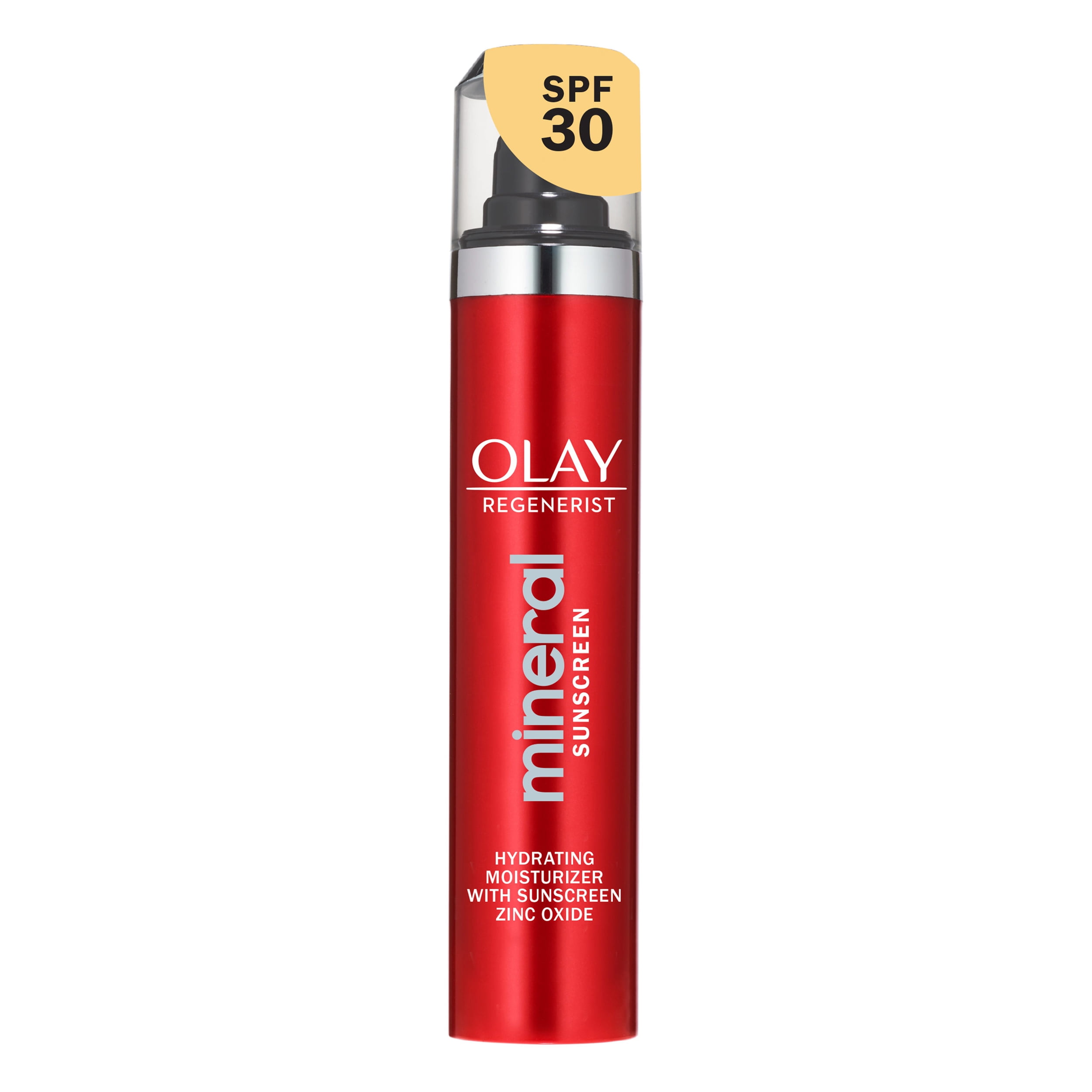 Olay Regenerist Mineral Sunscreen Face Moisturizer, Zinc Oxide, SPF 30 ...