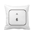 thumbnail image 1 of Keyboard Symbol 6 Throw Pillow Sleeping Sofa Cushion Cover, 1 of 3
