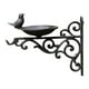 thumbnail image 3 of Comedero para pájaros, bandeja para baño de pájaros, estación de alimentación decorativa vintage de metal con colgador 27 x 235 cm, 3 of 9