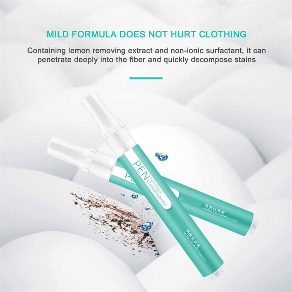 Bleach Pens for Clothing, Portable Bleach Pens to Remove Clothes Stains, Wash Free Laundry