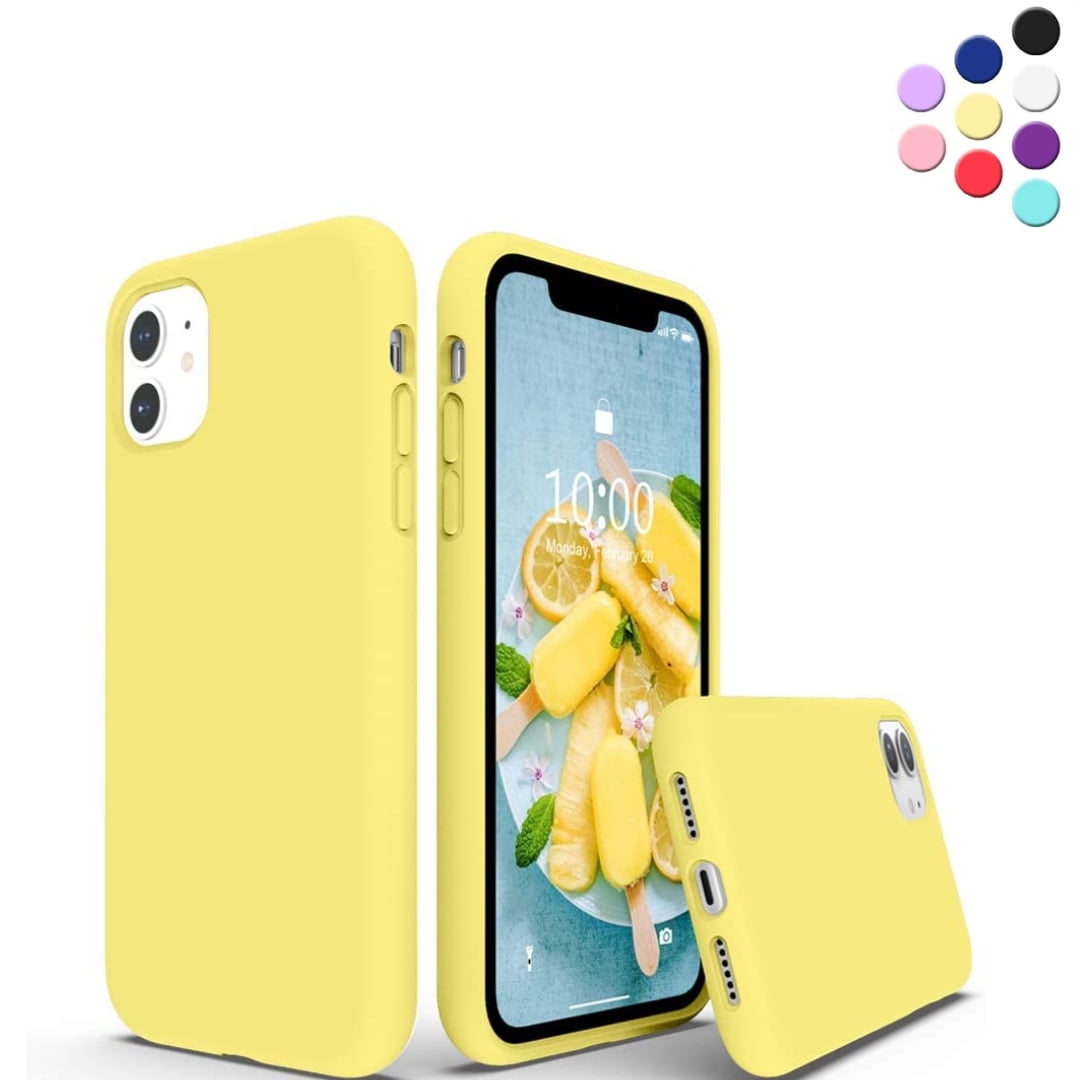 iPhone 11 Silicone Case {ShockAbsorbent; Bumper Soft TPU Cover Case