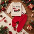 thumbnail image 2 of xaweyi Toddler Baby Boy Infant Gifts Fall Winter Clothes Hoodie Tops Sweatshirt Pants Set Outfits,Sizes 12-18 Months, 2 of 9
