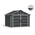 thumbnail image 1 of CANOPIA by PALRAM Yukon 11 ft. x 9 ft. Dark Grey Storage Shed / Garage, 1 of 8