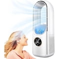 thumbnail image 1 of Bladeless Fan - Quiet Tower Fan with 6 Speeds 8H Timer - Column Fan with Humidification -[S58], 1 of 4