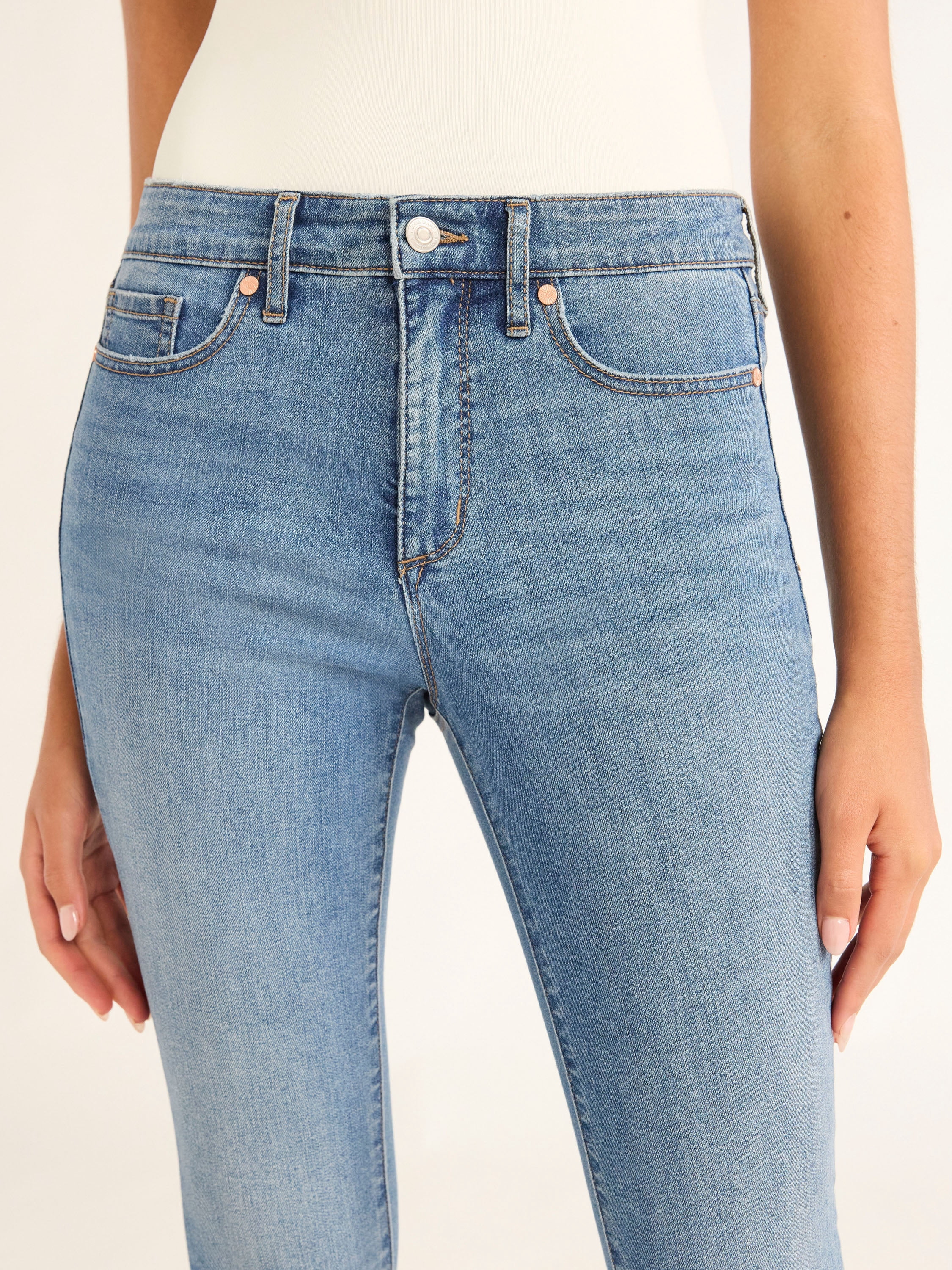 Sofia Jeans by Sofia Vergara Women's Sofia Mid Rise Ankle Raw Hem Jeans, Sizes 0-20