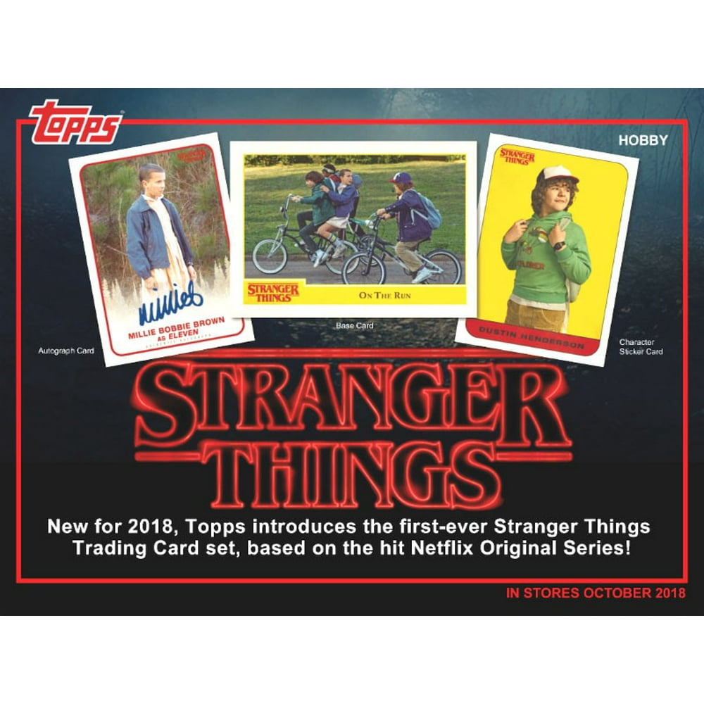 Stranger Things Trading Card HOBBY Box [24 Packs]