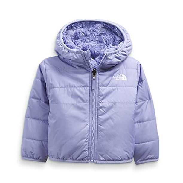 The North Face Infant Reversible Mossbud Swirl Full Zip Hooded Jacket Sweet Lavender 24M