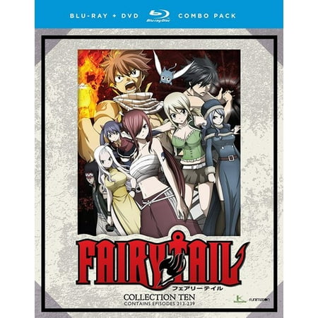 Fairy Tail: Collection Ten (Blu-ray + DVD)