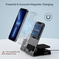 thumbnail image 4 of 3 In 1 Wireless Charging Station, Magsafe Fast Charger Stand Compatible With Iphone Apple Watch, Airpods, 4 of 5